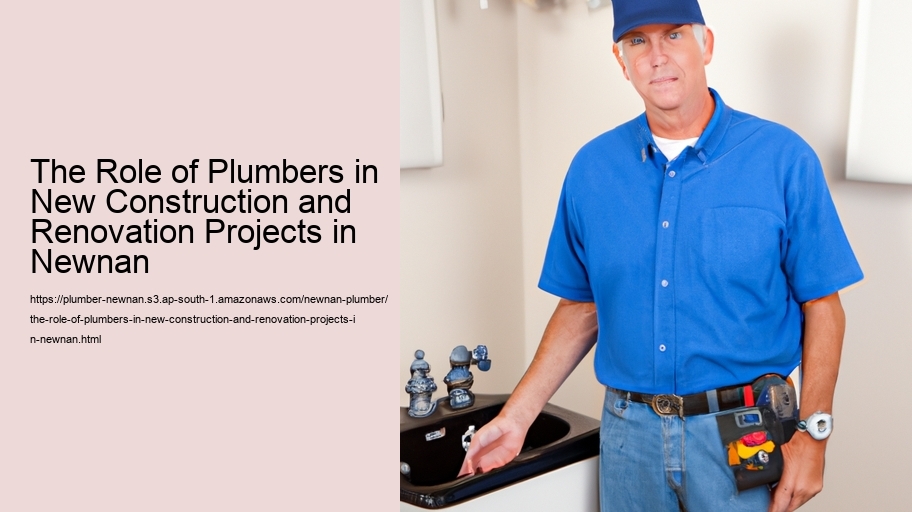 The Role of Plumbers in New Construction and Renovation Projects in Newnan